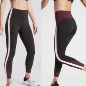 Athleta Colorblock Crunch 7/8 Legging